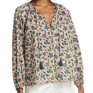 Derek Lam 10 Crosby Devon Floral Blouse
